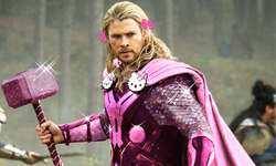 索爾比美少女戰士還萌！跟凱蒂貓合力守護地球的電影角色 索爾、美少女戰士、凱蒂貓、電影、超級英雄、美國隊長、變形金剛、雷神、神盾局特工、鋼鐵人、hello kitty