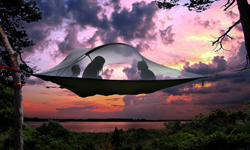 睡地上的帳篷太遜了啦！從懸空帳篷探索世界 樹屋、帳篷、探險、美景、世界