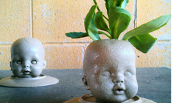 讓你的腦袋徹底開花！嚇死人不償命的娃娃頭裝飾 恐怖、陰森、另類、娃娃、頭