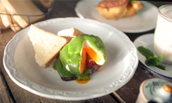 補血健胃又顧目睭！菠菜風味班尼迪克蛋食譜 4F、4F COOKING HOME、班尼迪克蛋、菠菜、