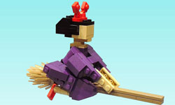 哪來又方又圓的大龍貓？工程師用樂高重建吉卜力世界 樂高、吉卜力、宮崎駿、龍貓、天空之城、 Iain Heath、藝術