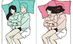 愛就是把手臂給妳當枕頭也不怕手麻！圖解情侶合適睡姿 私話題、愛情、兩性、交往、戀愛