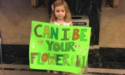 「我可以當你們的花童嗎？」4歲小蘿莉毛遂自薦當花童實現夢想 蘿莉、Annabelle Earl、花童、Kim Earl、紐約