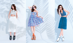 就愛把水果穿上身！微熱的夏日迷人裝扮 愛女生、白色、印花、丹寧、短版上衣