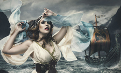 《馴龍高手》小嗝嗝心目中的女英雄！北歐女武神傳說攝影集 Rebeca Saray、女武士、海、水、傳說、神秘、攝影、奇幻、藝術、神話、西班牙、Valkyrie、藝術