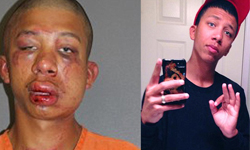 看誰還敢欺負我兒子！美國勇爸將性侵犯扁成豬頭 性侵、父親、美國、噁心、變態、豬頭、兒童、欺負、報警處理