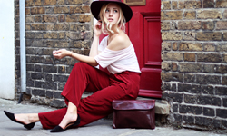 寬褲配懶人拖正合適？丹麥天使部落客教你穿出夏日休閒風 Sarah Mikaela、寬褲、夏日、休閒、舒適