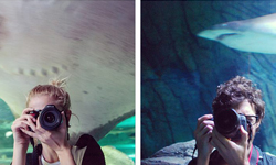 我眼中有你、你眼中有我！旅行就應該這樣雙人互拍攝影 Zuzu Galova、Peter Sedlacik、Lens Between Us、對拍、旅行