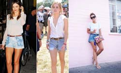 露半個屁股蛋已經不時尚了！穿出質感的牛仔短褲搭配術 牛仔短褲、丹寧、短褲、夏天、穿搭