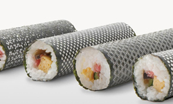 海苔壽司的新面目？海苔片花紋成為精品藝術 海苔捲、壽司、I&SBBDO、海野弘之、海藻專賣店