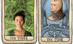 抽一張牌看看你的命運吧！10張真人趣味插圖塔羅牌 Giulia Pex、米蘭、major arcana、塔羅牌、真人、插畫、攝影、藝術、趣味、藝術