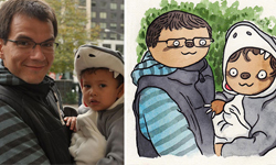 臉書大頭貼隨機變成可愛樹懶？魯蛇藝術家一畫成名啦 Facebook、樹懶、Janse van Rensburg、藝術、插畫