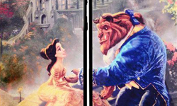 你當野獸我當美女！甜蜜蜜動畫情侶手機殻 情侶、手機殻、動畫、情人節、迪士尼