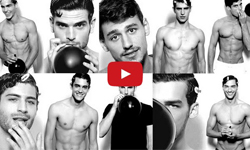 性感男模裸身說肉麻話，保證讓你噴飯！笑場的原因是… 私話題、性感、男模、裸身、裸體