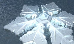 宛如艾莎的冰雪宮殿！位於挪威的雪花造型海上漂浮飯店 冰雪宮殿、艾莎、雪花、海上漂浮飯店、挪威