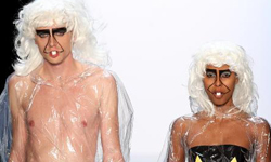 秀場模特被整全紀錄？那些沒人懂的頭部裝飾大蒐集 秀場、時尚、古怪、頭飾、新鮮、詭異