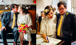 請媽媽幫忙做結婚蛋糕！省錢又溫馨的童趣風婚禮 結婚、蛋糕、省錢、溫馨、童趣風、婚禮、Sophie、Duncan、童話、婚紗