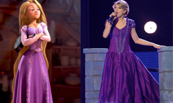 泰勒絲跟樂佩撞衫囉！歐美女星的迪士尼公主Style 泰勒絲、迪士尼、公主、風格、禮服、吉賽兒邦臣、凱蒂佩芮