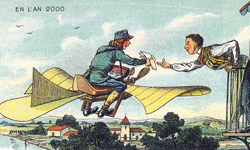 念書、洗澡通通自動化？百年前法國人想像的西元2000年長這樣 未來、插畫、世紀、復古、預測