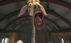 接我一記大力金剛腿！妙齡女翻越圍欄慘遭長頸鹿飛踹 動物園、遊客、長頸鹿、後踢、攻擊、驚嚇、美國