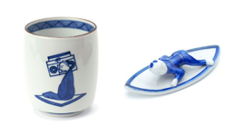 古人在餐桌上衝浪 超潮傳統陶瓷登場！ 上出長右衛門窯、九谷燒、日本、陶器、餐具、石川縣、 Jaime Hayon、藝術