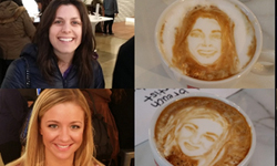 全紐約人都想喝他的咖啡！型男咖啡師的個人特製拉花    Michael Breach、咖啡、拉花、紐約、動物、特製、藝術、咕嚕、哈利波特、藝術