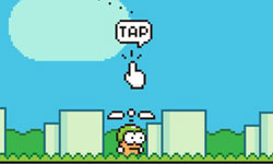 過得了第一關算你厲害！《Flappy Bird》作者最新虐心作品《Swing Copters》 Flappy Bird、阮哈東、 Swing Copters