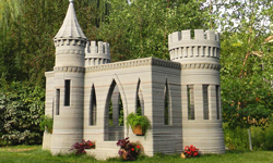 實現你的公主夢！地表上第一座3D列印的城堡誕生    Andrey Rudenko、公主、城堡、3D印表機、建築