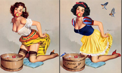 只有王子看得到！迪士尼公主私底下性感的一面 迪士尼公主、王子、白雪公主、蒂安娜、艾莉兒