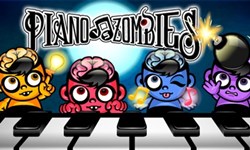 殭屍的節奏就是沒有節奏！摀著耳朵都能玩的《鋼琴打殭屍》 Piano vs. Zombies、鋼琴打殭屍、殭屍、手機、手機遊戲