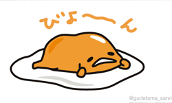 「暑假作業沒寫完可以不去學校嗎～」蛋黃哥超無力的懶散暑假日常 蛋黃哥、無力蛋、可愛、懶散、三麗鷗