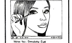 剛擦完指甲油就像手斷了一樣…女孩的美麗煩惱插畫集 女孩、愛美、變美、煩惱、插畫