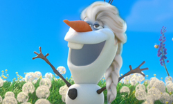 雪寶的新髮型是...？超爆笑的艾莎、安娜髮型換換看 雪寶、冰雪奇緣、艾莎、安娜、髮型