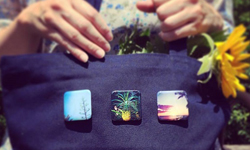 終於可以向朋友炫耀了！Instagram照片變成徽章磁鐵 Instagram、Cangram、照片、徽章、磁鐵