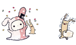 玩偶們的夜間表演即將開始！深情馬戲團新款LINE貼圖上線 深情馬戲團、憂傷馬戲團、LINE、手機、玩偶