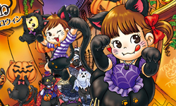 不二家妹妹也有都市傳說？萬聖節PEKO醬化身惡魔小蘿莉登場 不二家、PEKO、惡魔、黑貓、可愛