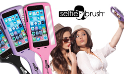 長髮公主說她也想要！可梳頭可自拍的梳子手機殼 Selfie brush、梳子、自拍、長髮公主、實用