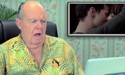 「老夫禁不起嚇啊！」阿公阿嬤看《格雷的五十道陰影》預告的反應是...？ 格雷的五十道陰影、阿公、阿嬤、爺爺、奶奶