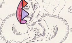 不要隨便罵人神經病！精神分裂藝術家的內心世界畫作 Larry Green Eye、精神分裂、精神疾病、藝術、畫、珠寶、藝廊、洛杉磯、藝術