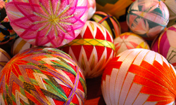 90歲老奶奶巧手30年  做出500顆超可愛手鞠球 手鞠球、藝術、日本、玩具、古代