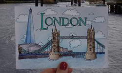 歐洲旅行不拍照！少女系手繪動畫記錄城市美食 插畫、旅行、色筆、動畫、創意