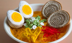 手工版深夜食堂開張啦！日本毛線編織達人教你DIY美食 Amiguru Meme、betibettin、あみぐるミーム、YouTube、毛線