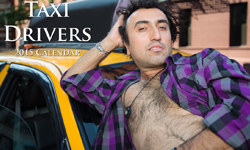 想讓明年過得很有事？小黃司機零帥點年曆陪你過2015 NYC Taxi Drivers calendar、小黃、司機、年曆、Philip Kirkman、Shannon McLaughlin、2015、慈善、計程車