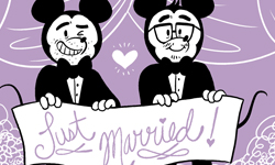 誰說米奇只能愛米妮？米老鼠出櫃插畫盼正視多元性別議題 私話題、Mary.G、迪士尼、disney、LGBT