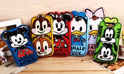 可愛度破表！Q版迪士尼蠟筆塗鴉風手機殼 手機殼、迪士尼、塗鴉、可愛、米奇、米妮、黛西、唐老鴨、奇奇蒂蒂、高飛、馬戲團
