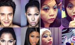 仿妝超夯！網友瘋狂模仿的名人是...？ 仿妝教學、模仿、搞笑、Instagram、Nicki Minaj