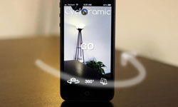 靠震動就能讓iPhone自轉360度！超神奇全景攝影App《Cycloramic》 Cycloramic、全景、攝影、拍照、App