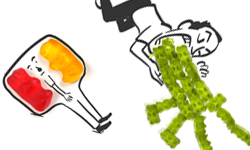 大人也愛不釋手的小熊軟糖 俏皮動圖讓你回想舌尖滋味 小熊軟糖、gummy bear、美味、大人、小孩