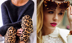 用豹紋增加你的魅力而非年紀！2014秋冬動物紋穿搭術 豹紋、魅力、秋冬、動物紋、穿搭