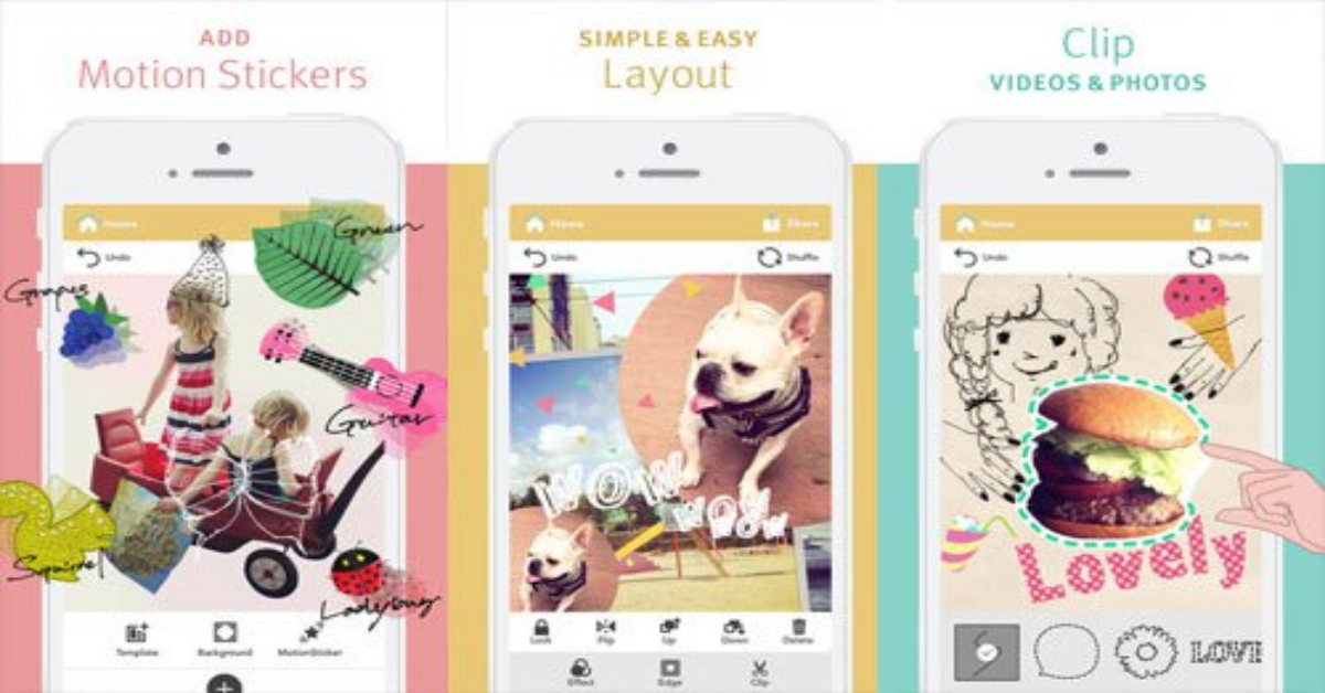 讓靜態照片動起來！動態貼紙影像編輯App《mopico》 Mopico、動態貼紙、照片、影像編輯、App